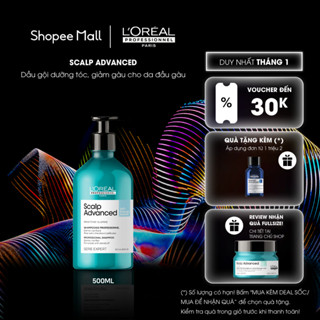  Dầu gội dưỡng tóc giảm gàu chuyên nghiệp - giúp làm sạch gàu Scalp Advanced 500ml - Dành cho da đầu gàu 