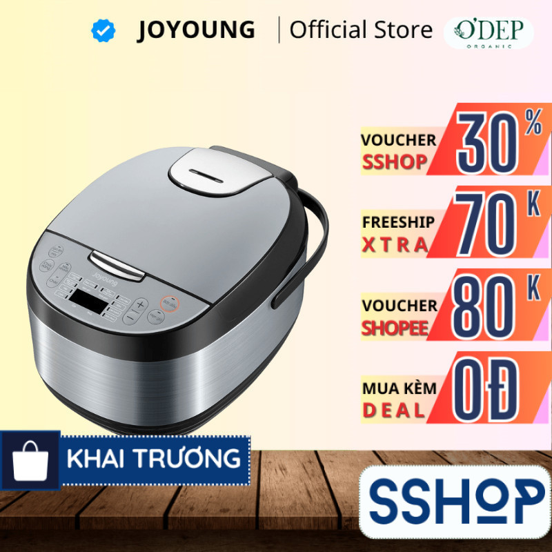 Nồi cơm điện tử Joyoung JRC-7130 | Dung tích 1.8L | Công suất 850W - SSHOP SSO