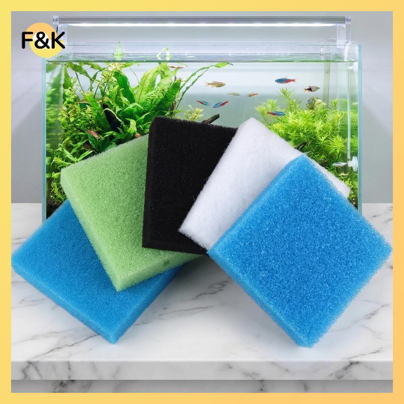 F & K 5 CÁI Bông lọc bể cá cho Juwel Bioflow Tấm lọc gia đình Loại bỏ tạp chất và mùi hôi từ nước.