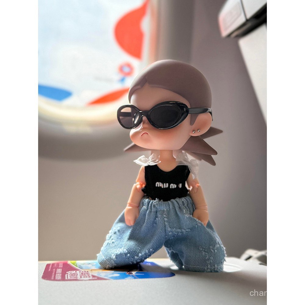 Thời Trang Em Gái zsiga Gazi Sister Joint Doll Mặc Quần Áo bjd Handmade Quần Jean Quần Áo Cho Bé mol