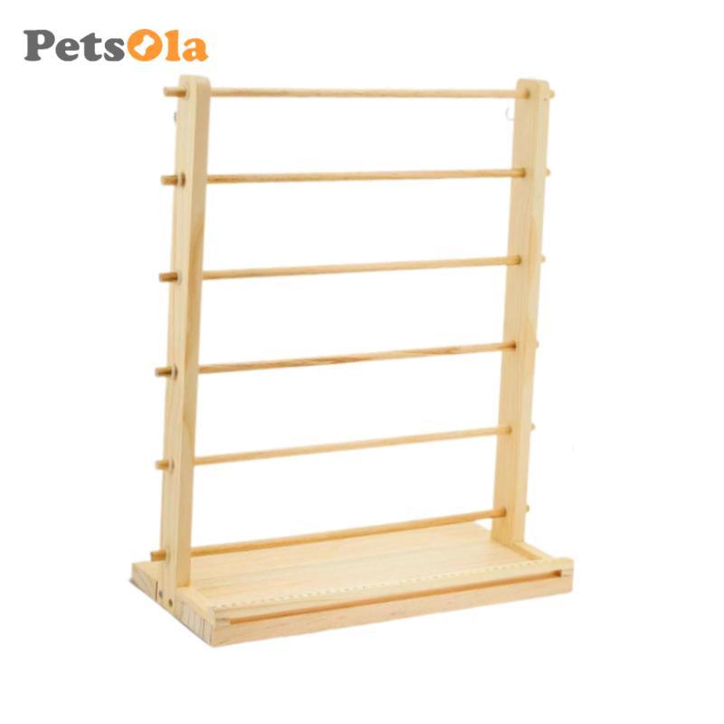 Ruy Băng Gỗ Tổ Chức Đa Năng Sợi Lưu Trữ Kệ Ruy Băng Giá Đỡ