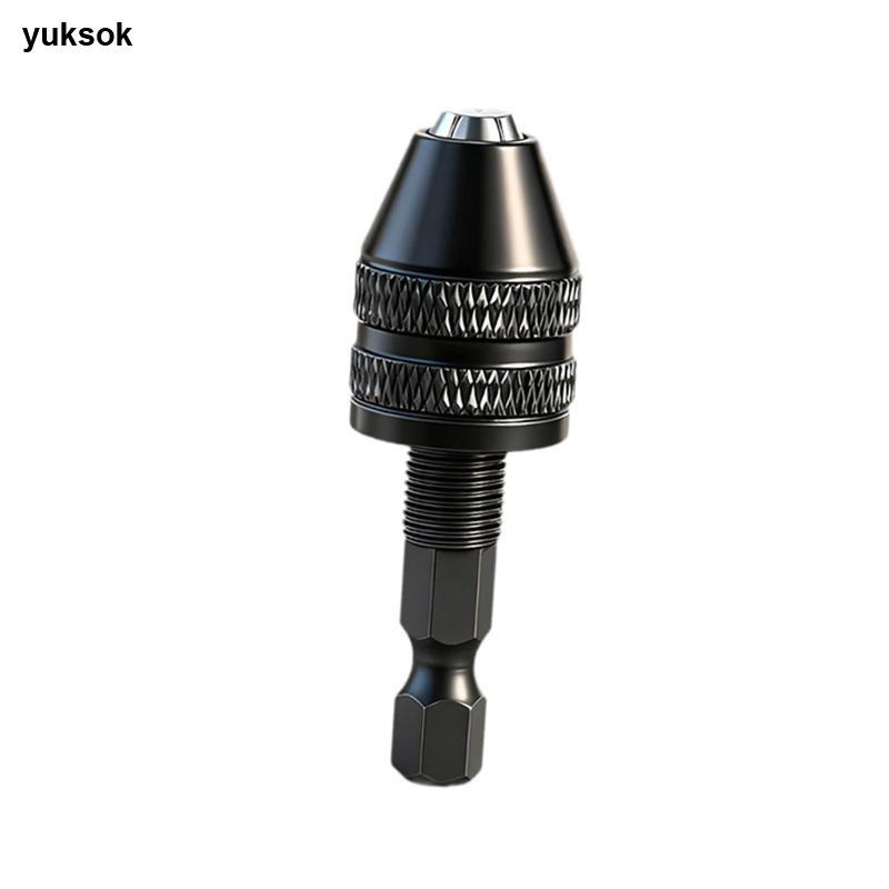 Ba Hàm Không Chìa Khóa Khoan Chuck, Dụng Cụ Điện, Chuck Đính Kèm, Hợp Kim Nhôm, Chuôi Lục Giác Ba Hà
