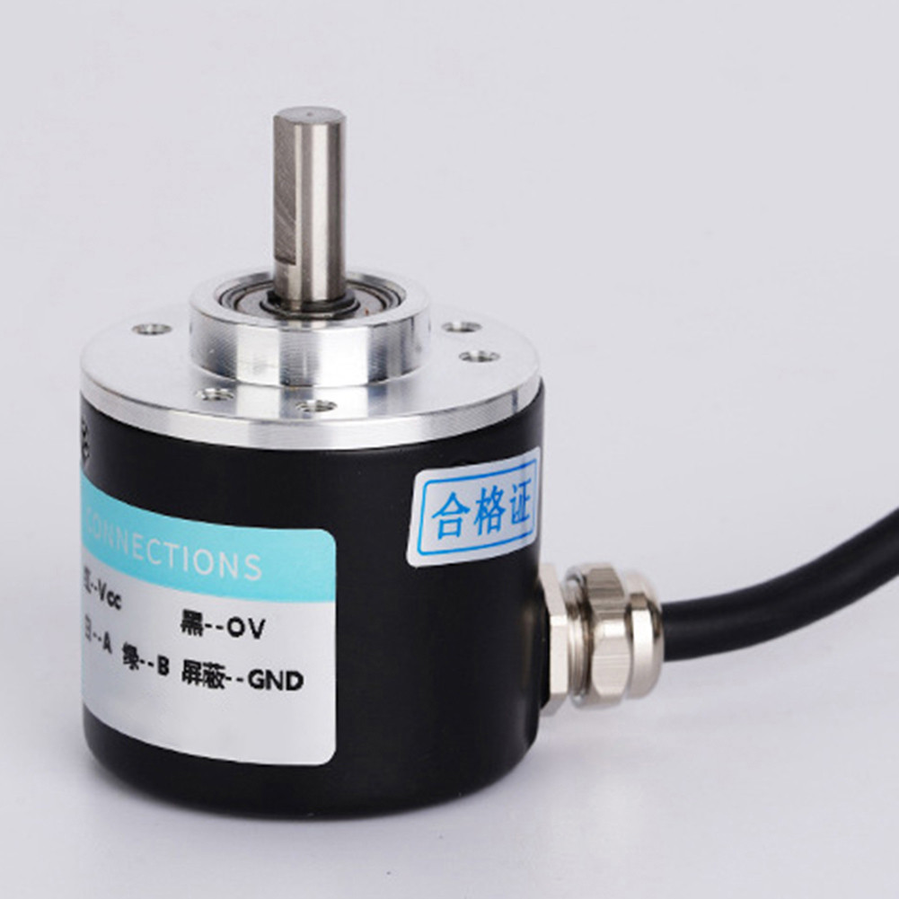 【NEW】Rotary Encoder 50 P/R 2-Phases Photoelectric Incremental Rotation Encoder 5V-24V