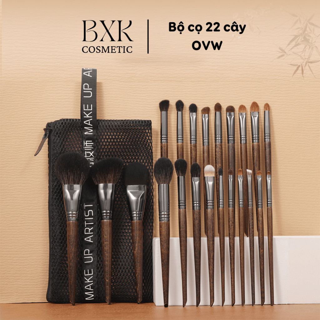 [hỏa tốc] Bộ Cọ OVW Trang Điểm 22, 14 Cây Mềm Mịn Bám Phấn Trang Điểm Chuyên Dụng Cao Cấp BXK COSMET