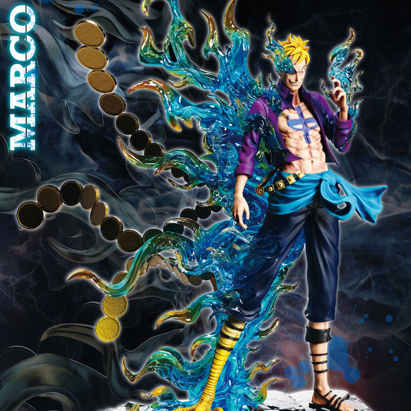 One Piece GK Phoenix Marco IU Dòng cộng hưởng Tượng Marco Mô hình đóng hộp Hình