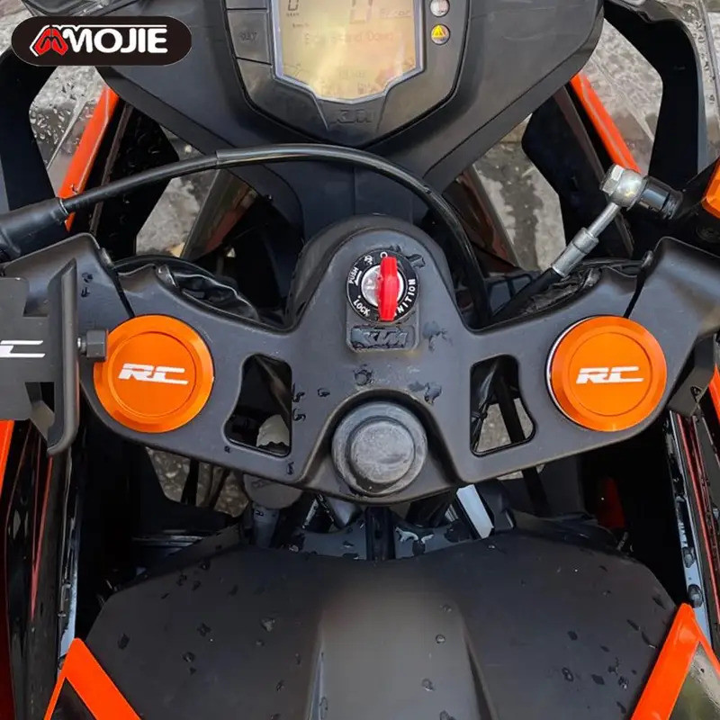 KTM CHO KTM DUKE 125 200 250 390 2013-2020 Phuộc Trước Treo Top Trang Trí Nắp RC125 RC200 RC250 RC39