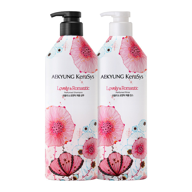 Dầu Gội Aekyung Nhập Khẩu Hàn Quốc 600ml Cải Thiện Frizz Dầu Gội Không Silicon Làm Mềm Mại Chăm Sóc 