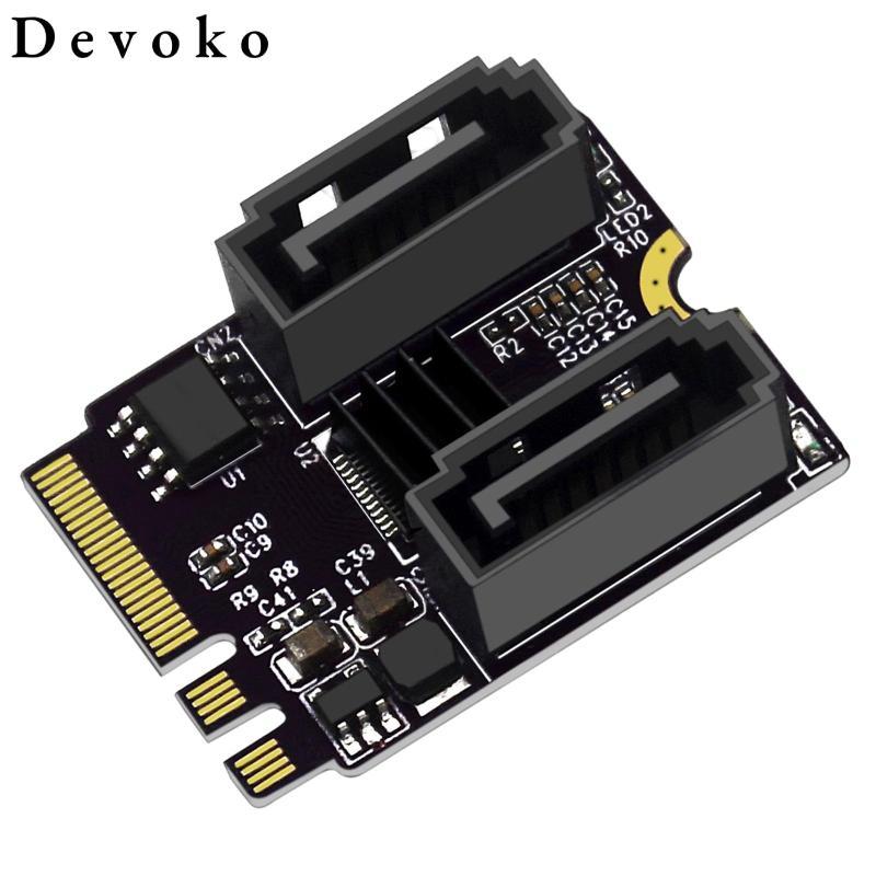 Thẻ chuyển đổi đĩa cứng M.2 sang thẻ PCIe 3.0 SSD Jmb582 Solid State Drive A + 2 đến 3.0 Thẻ mở rộng