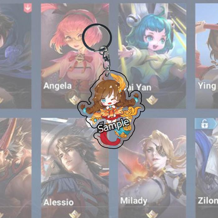 Gantungan Kunci Honor of king  - Key Chain - HOK - Da qiao 01