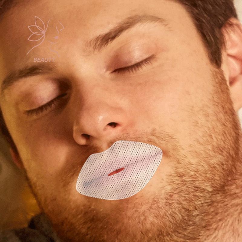 [maybeauty] 30 Chiếc Dải Ngủ Chống Ngáy Stier Nhẹ nhàng Ít Miệng Seal Tape Stop Snore Mouth Correcti