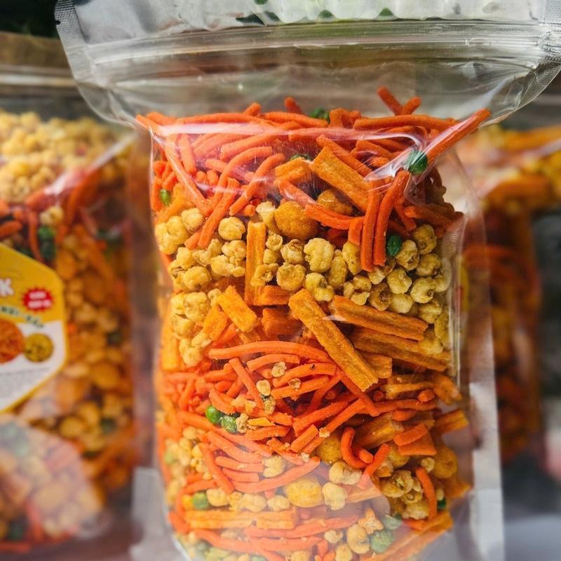 Bimbim Mix Tá Lả Thanh Que Giòn Rọm Túi 500g - Snack
