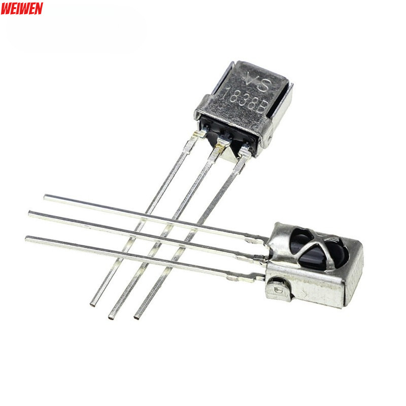 10 Chiếc Đa Năng IR Hồng Ngoại Thu TL1838 VS1838B HX1838 1838 38Khz
