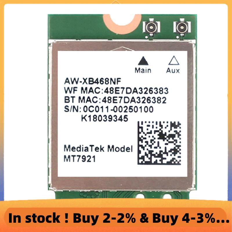 1 Chiếc MT7921 WIFI6 2.4G 5G Gigabit Mạng Card Máy Tính Để Bàn Laptop Tích Hợp Thẻ Mạng Không Dây Xa