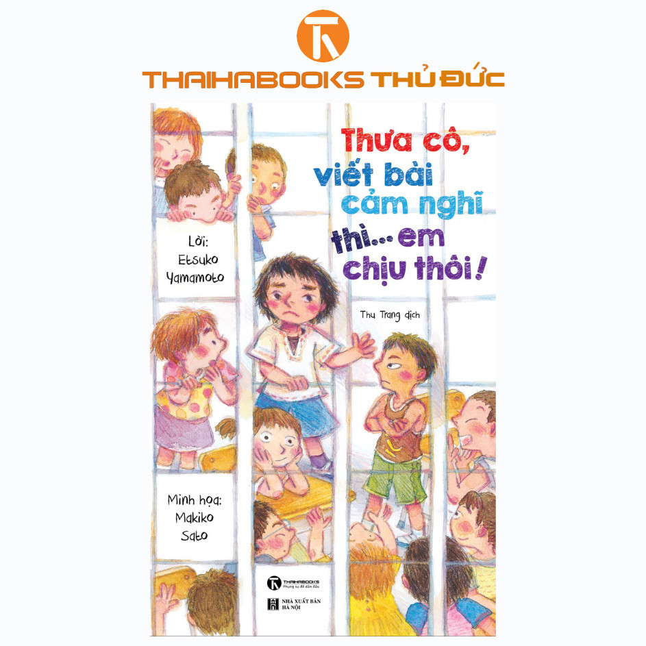 Sách - Thưa Cô, Viết Bài Cảm Nghĩ Thì... Em Chịu Thôi - Etsuko Yamamoto