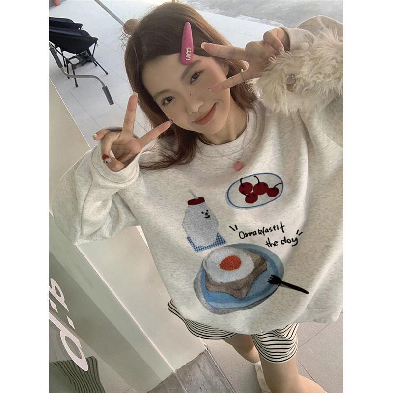 American Style Hooded Sweatshirts for Women, Suitable for Fall and Winter, 2025 New Style, Hot Style