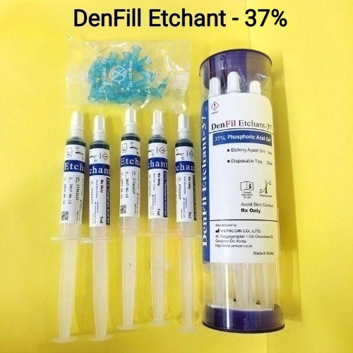 [Còn hàng] Etching Denfil Vericom 37% - Style / 5ML + Gel tạo kiểu ngà voi