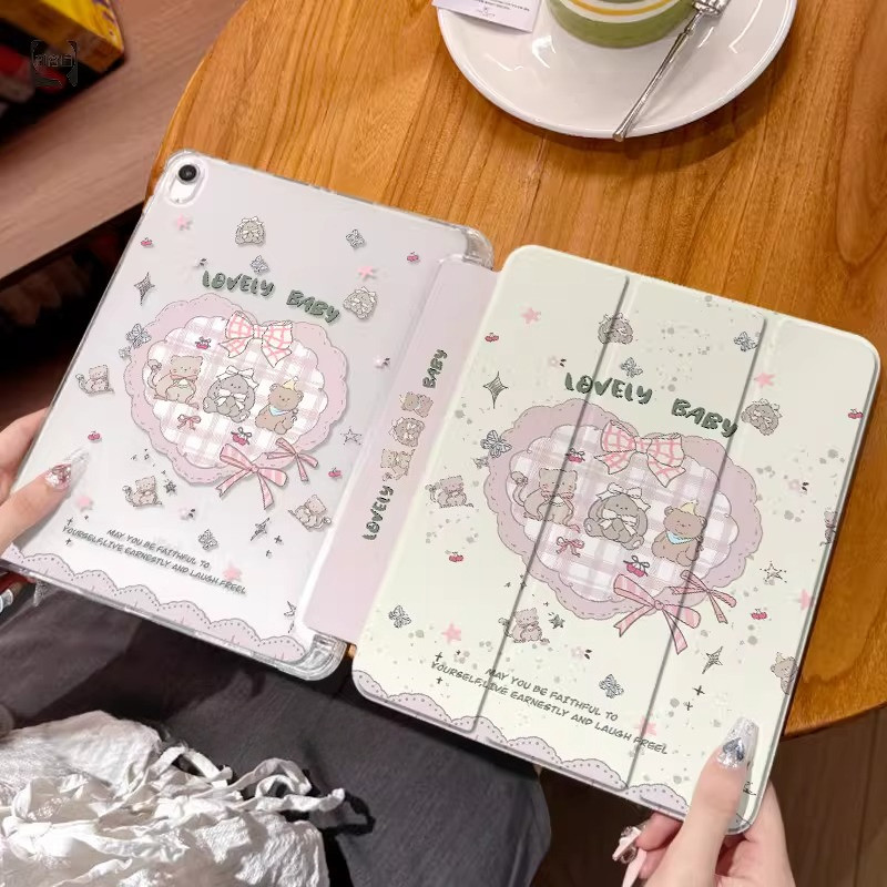 [gen11] Áp dụng cho Gen7 / 8 / 9 2024 Gen10 2025 Pro Air Gen5 / 6 Gen11 A16 Vỏ IPad vừa mềm vừa cứng