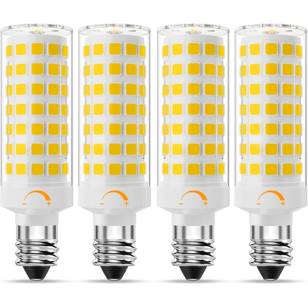 Bóng đèn LED E11 có thể điều chỉnh độ sáng, Bóng đèn Candelabra JDE11 120V 75W Tương đương, Bóng đèn