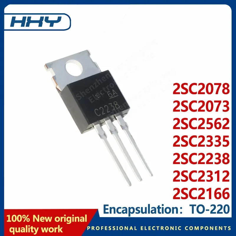 5 Chiếc 2SC2078 C2078 C2562 2SC2562 C2335 2SC2335 C2312 2SC2312 C2238 2SC2238 C2166 2SC2166 2SC2073 