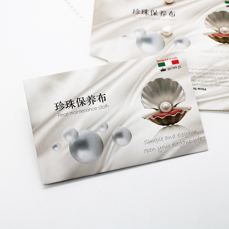 YuiBeauty Bán Buôn 200 Miếng Vải Chăm Sóc Ngọc Trai Trang Sức Làm Sạch Kính Vải Trang Sức Kim Cương 