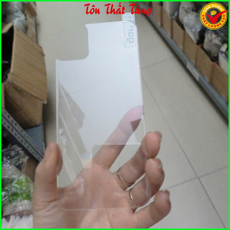 Kính Cường Lực Gor Mặt sau iPHONE 11 Trong Suốt chính hãng Gor
