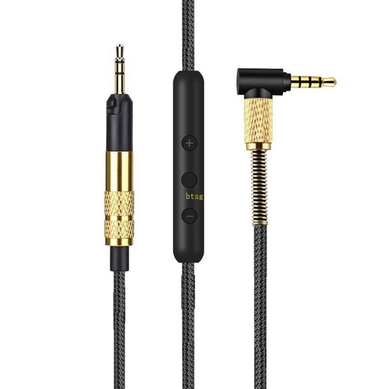 Btsg 2 Cáp Tai Nghe 5 Mm Đến 3 5 Mm Cho HD598 HD599 HD558 HD518 HD599 Tai Nghe Dây
