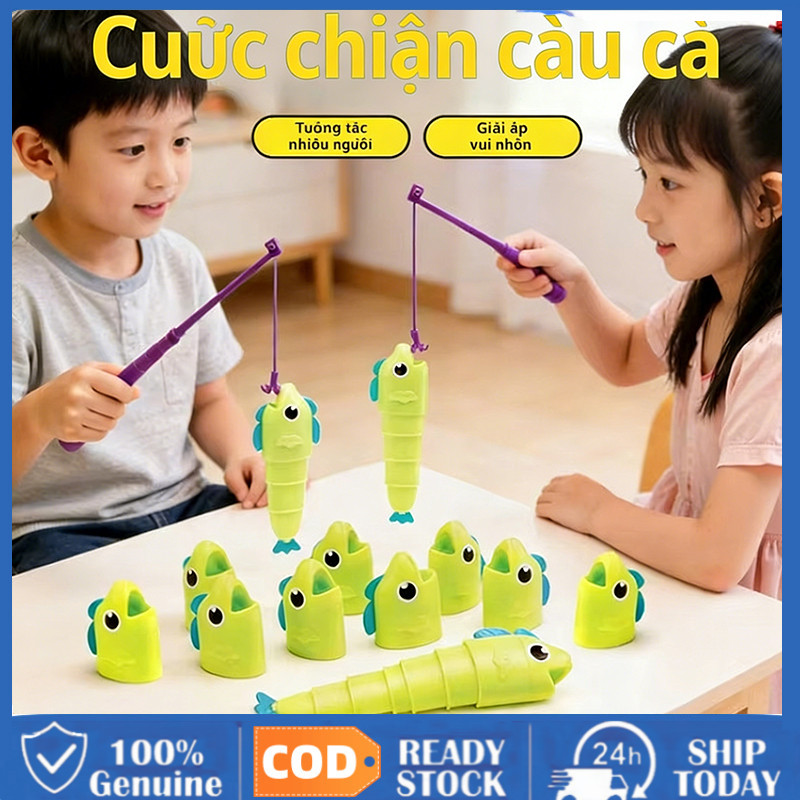 Trò Chơi Câu Cá Cho Trẻ Em, HHình Giáo Dục Sớm Đồ Chơi Big Catch Hoạ Câu Cá Cha Mẹ Con Tương Tác Trò