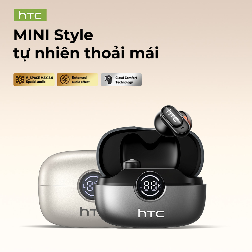 HTC NE79 TWS Tai Nghe Phiên Dịch  Bluetooth 6.0 Tai nghe không dây chống nước Tai nghe thể thao Micro LED 72H Thời gian nhạc | BigBuy360 - bigbuy360.vn