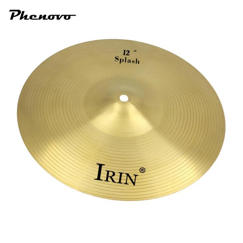 Cymbal Hi-Hat Crash bằng đồng thau 12 "