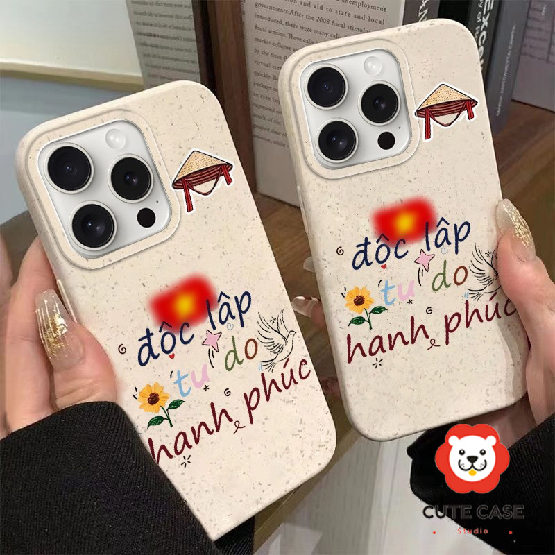 [Dea] Ốp Lưng Iphone Cho 11 Pro Max 11 12 13 14 15 16 Pro Max X XR XS Max 7Plus 8Plus Peace dove Văn