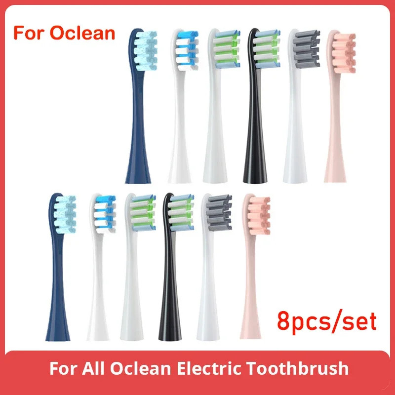 Thích hợp cho Oclean Flow / X / X PRO / Z1 / F1 / One / Air 2 / SE Đầu bàn chải thay thế Dupont Lông