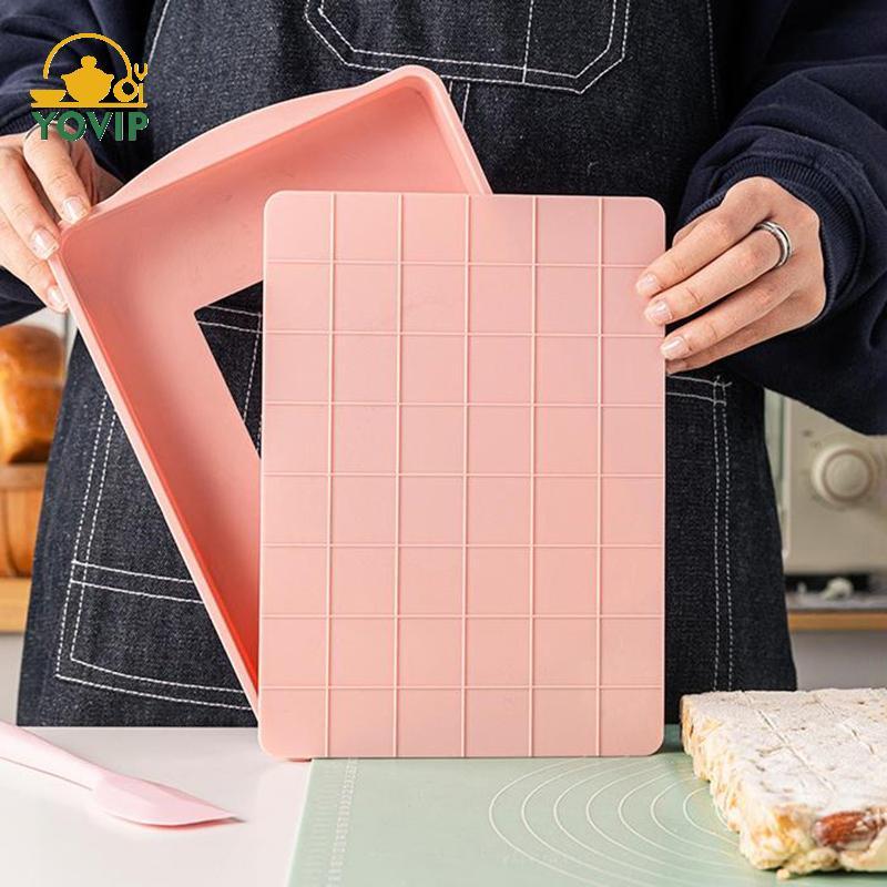YOVIP Chất Lượng Cao Nougat Khuôn Bông Tuyết Bánh Ngọt Đáy Khuôn Nonsti Khuôn Nướng Làm Mát Thiết Lậ