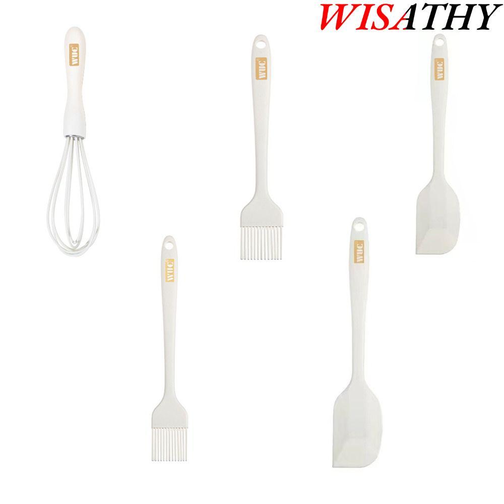 WISATHY Tiện ích nhà bếp, Thiết kế tiện dụng Dụng cụ nấu ăn chịu nhiệt, Thiết kế lỗ treo Dụng cụ nấu