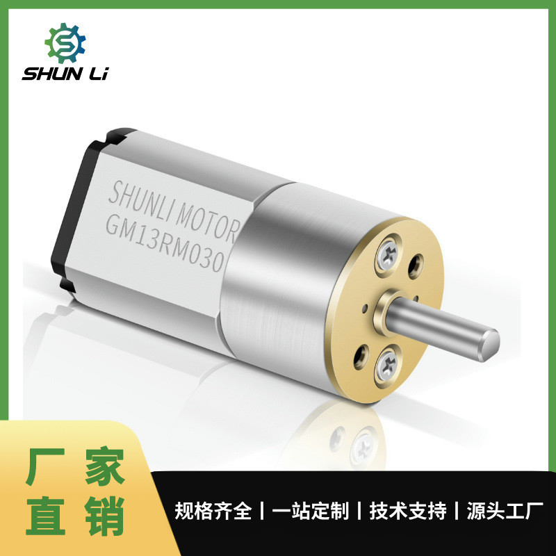 Nhà sản xuất Tùy Chỉnh 3v 6v 9v 12V Micro DC Gear Motor Motor Khóa Điện Tử Thông Minh Gear Motor