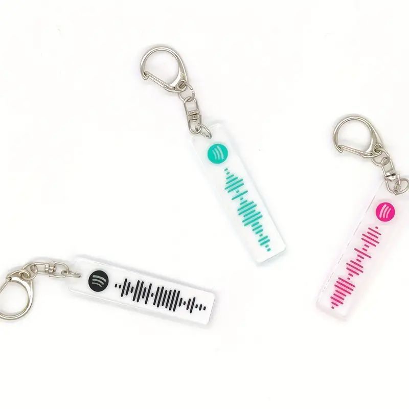 Musical note gift pendant small creative idea5ya Music-themed gift items, keychains are hot sellers 