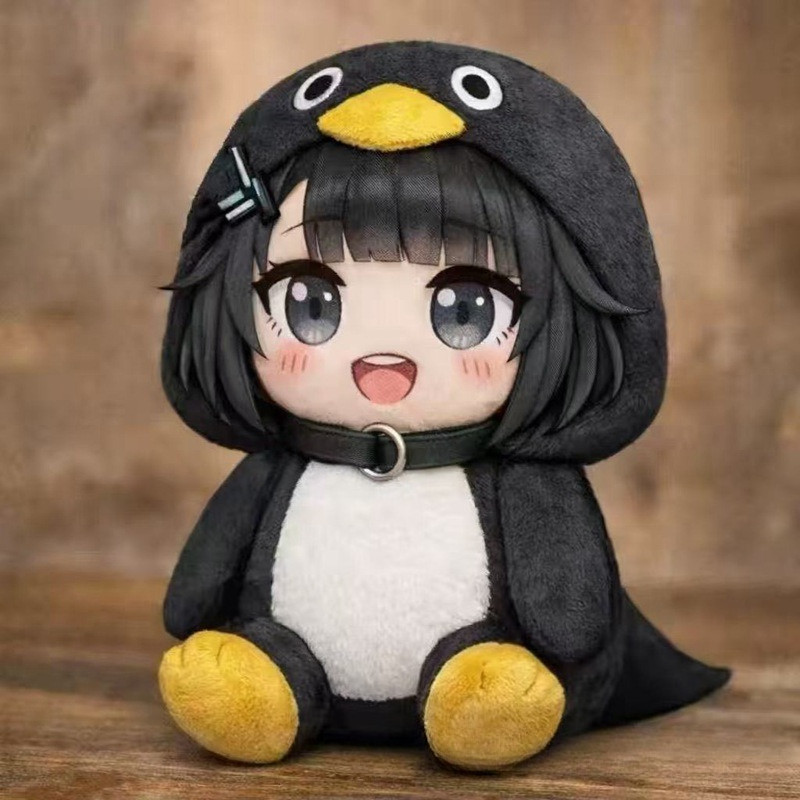 Guguga Little Penguin 25cm Đồ chơi sang trọng Arknights: Endfield‌ Đồ chơi nhồi bông Mô hình nhân vật hành động Đồ chơi sưu tập Quà tặng cho trẻ em và người hâm mộ