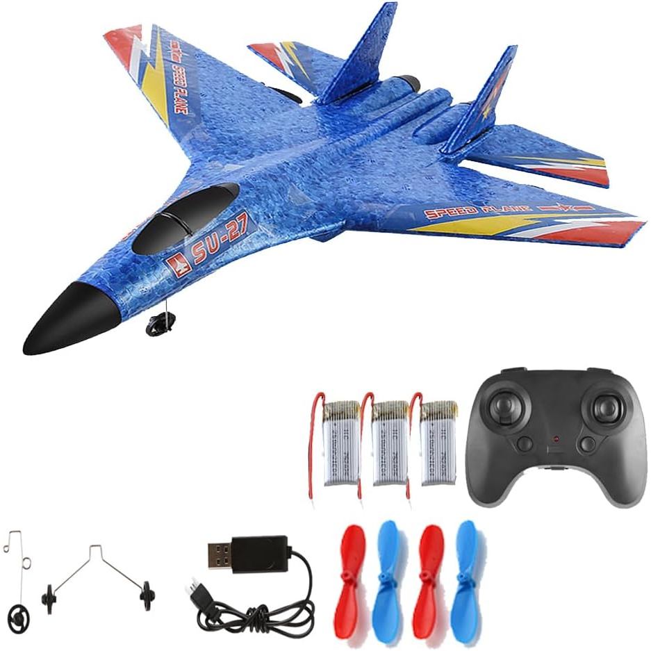 Máy bay chiến đấu RC, Máy bay chiến đấu RC SU-27, Máy bay điều khiển từ xa dành cho người lớn và ngư