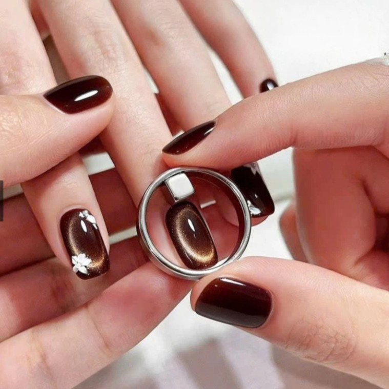 Nam Châm Nail Vòng Tròn Tạo Hiệu Ứng Mắt Mèo. Ha Na Shop Nail & Spa