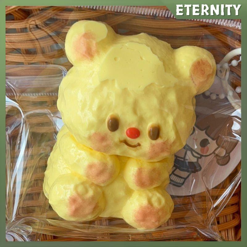 ETERNITY Handmade Squishy Bơ Gấu Mochi Taba Squishy MỚI Fidget Đồ chơi Giảm căng thẳng Đồ chơi đàn á