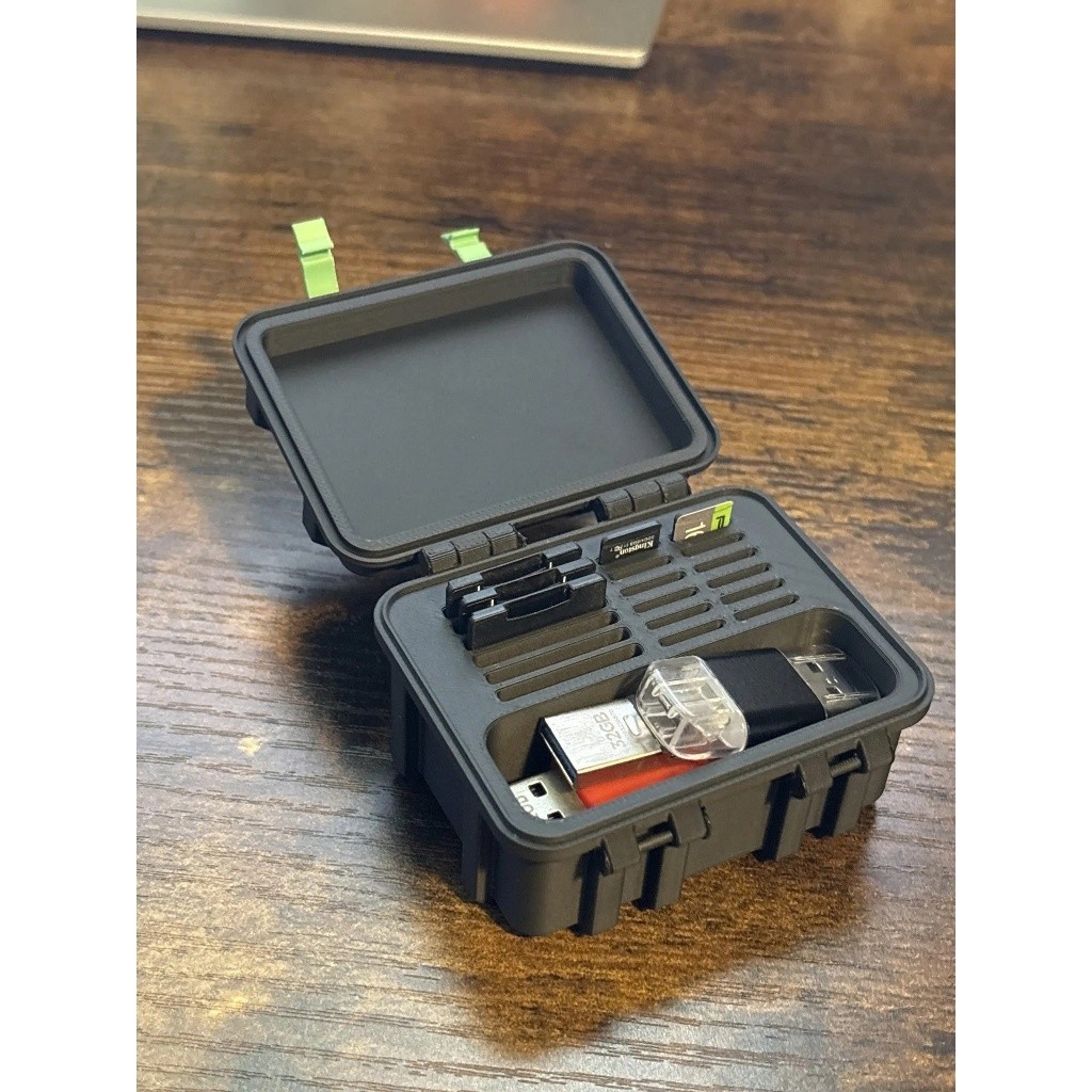 Hộp đựng, lưu trữ thẻ nhớ SD Card - Micro SD Card in 3D nhỏ gọn, tiện ích