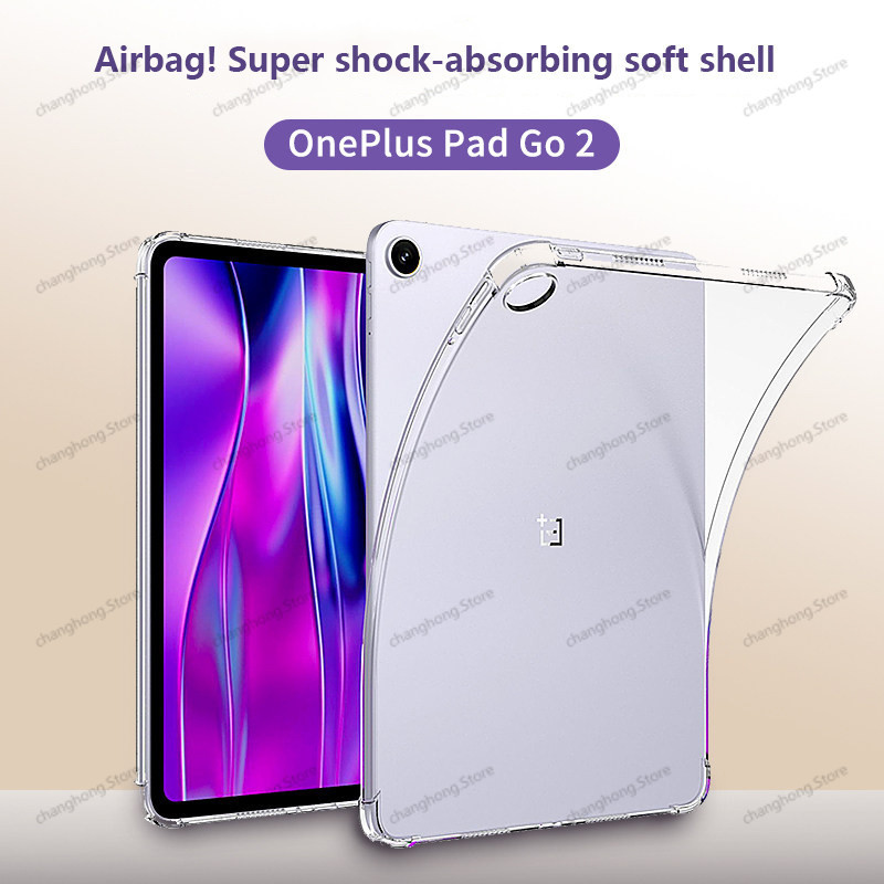 Ốp Lưng Máy Tính Bảng TPU Trong Suốt Cho OnePlus Pad Go 2 12.1 2025 Pad 3 2 Pro 13.2 Pad 2 Pro 12.1 