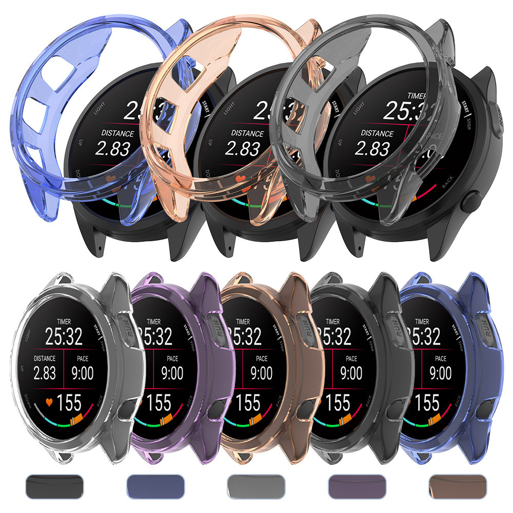 Ốp Lưng TPU Cho Garmin Forerunner 165 / Forerunner 165 Bảo Vệ Màn Hình Âm Nhạc Khung Ốp Lưng Phụ Kiệ
