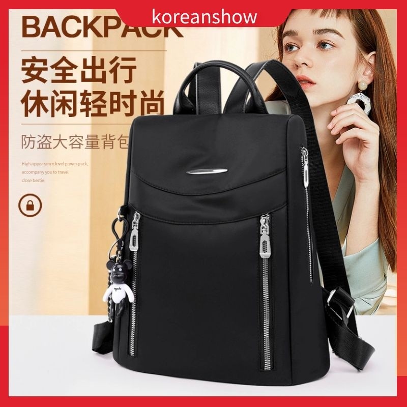 FRT Túi Gói Ba Lô Nữ Ba Lô Nữ Bagpack Beg Pack Bagpack Phong Cách Hàn Quốc Thời Trang Nylon Chống Th