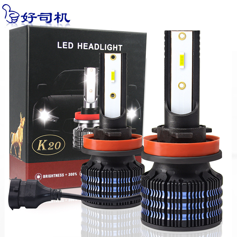 Đèn pha led ô tô K20 mới h7led Đèn pha s2c6x3 9005led Đèn pha h11 Bóng đèn nổi bật Sản phẩm chất lượ