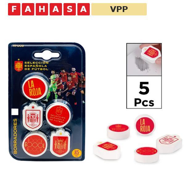 Vỉ 5 Gôm La Roja - MP RF009