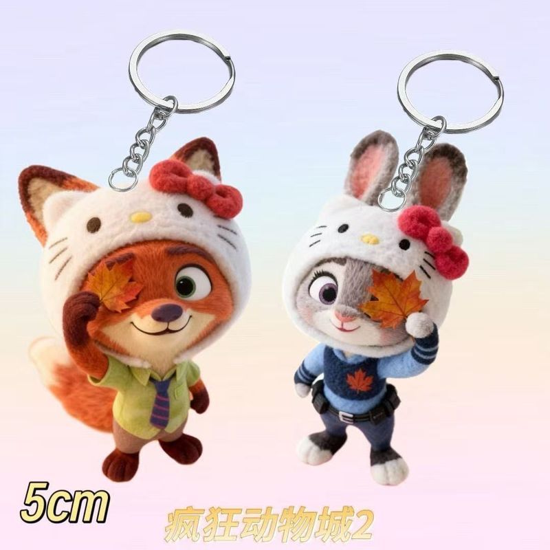 【Fast shipping】móc khoá zootopia  zootopia móc khoá  móc khoá đôi zootopia Mặt dây chuyền acrylic