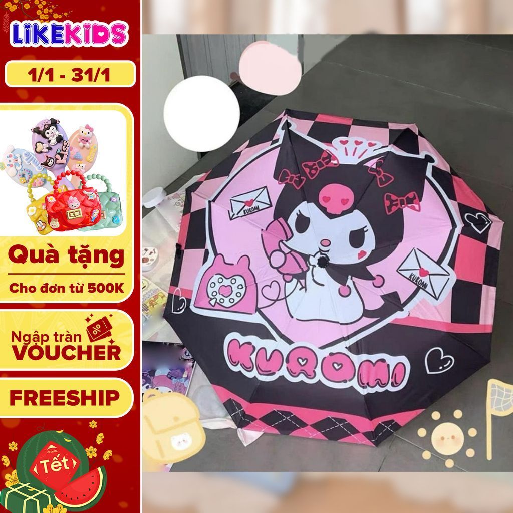 Ô dù hình hoạt hình dễ thương cho bé - Likekids