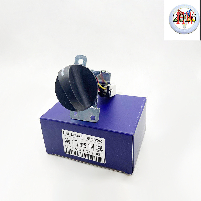 Phụ tùng máy xúc Komatsu PC200-8 núm điều khiển mặt số nhiên liệu bộ điều khiển bánh răng công tắc g