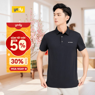  🌸SALE TẾT🌸 Áo thun polo thể thao nam YODY cổ ép seam thấm hút mồ hôi nhanh chóng và khô ráo SAM7079 