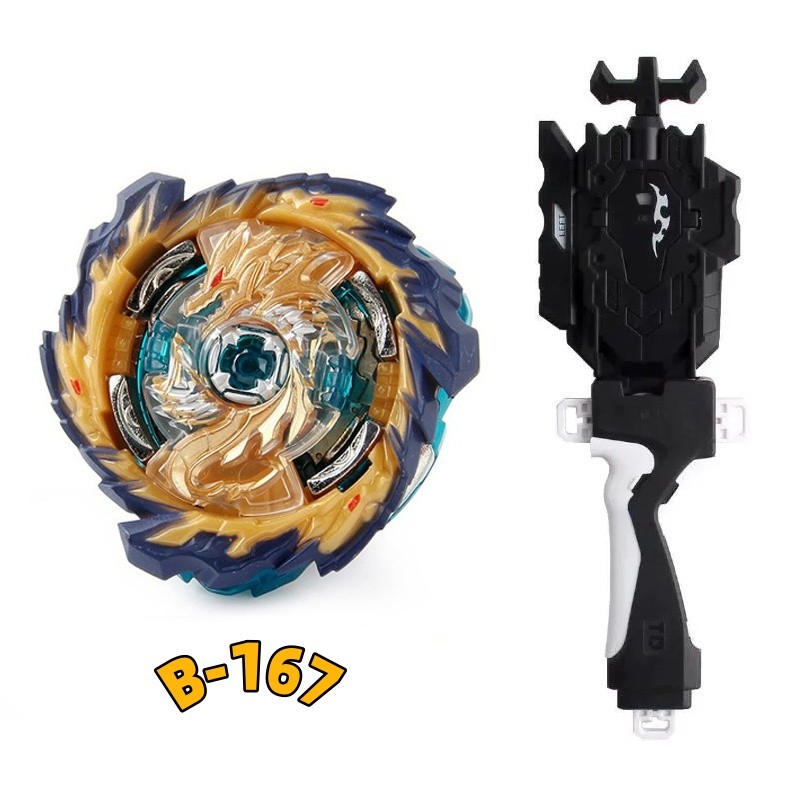 Áo quay, Con quay Beyblade Burst, B-167 Booster Mirage Fafnir, B167, Phóng, Tay cầm, Đồ chơi cho trẻ